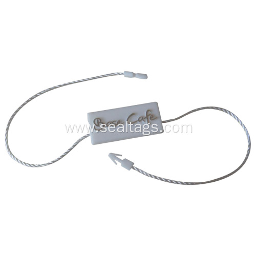 personalized Plastic Garment hang tag string seal